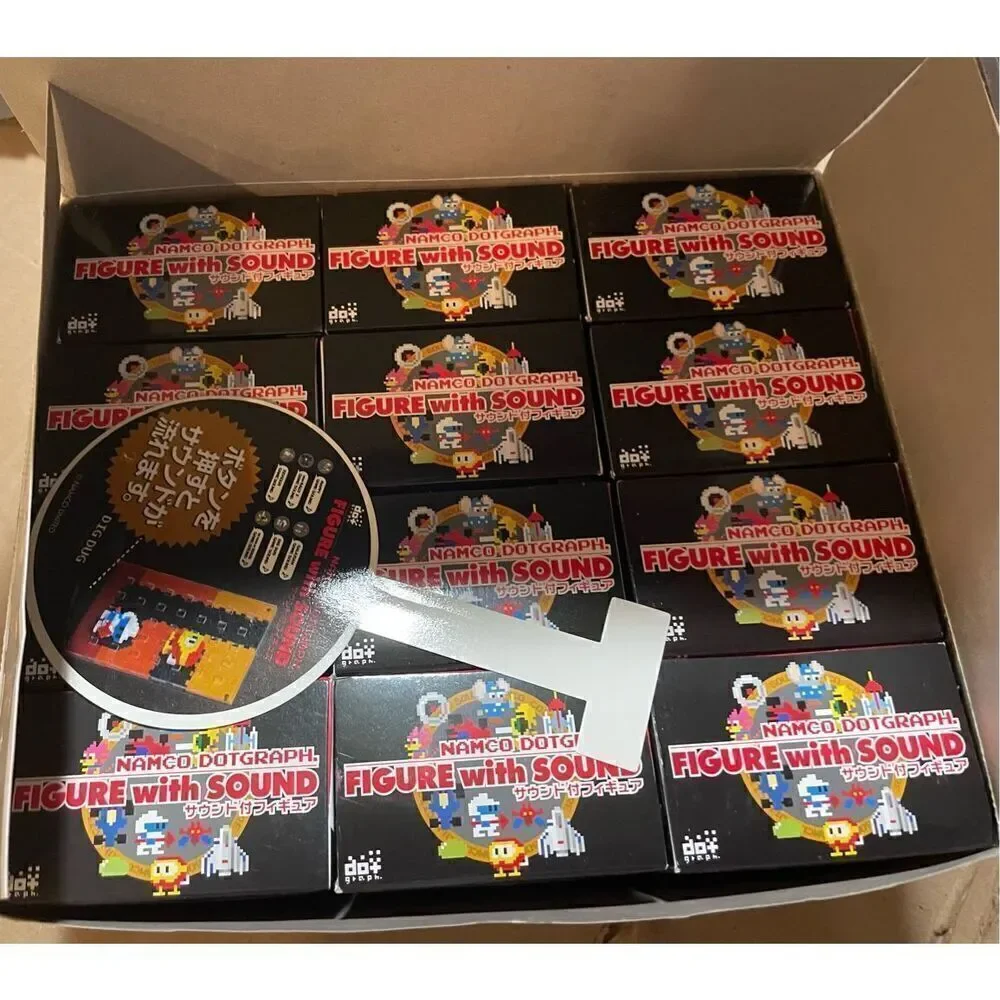 Namco Bandai Banpresto Dot Graph Figures w/ Sound Case of 12 NIB